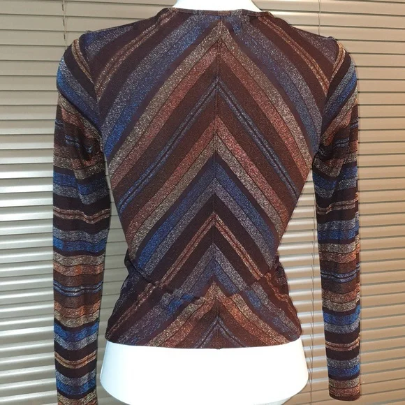 AS NEW Karen Millen Vintage stretch top in PERFECT CONDITION - Picture 5 of 10